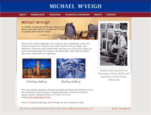 Tablet Screenshot of michael-mcveigh.co.uk